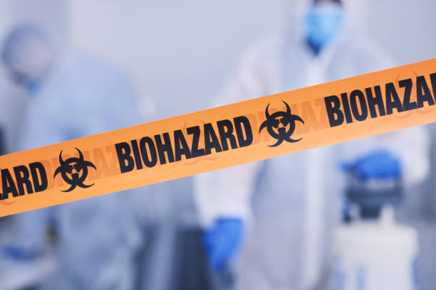 Professional Biohazard technician working in Edisto Island, SC